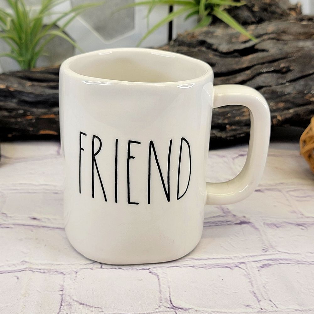 Rae Dunn FRIEND Ceramic Mug